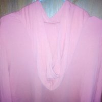 Макси блуза с качулка, снимка 2 - Блузи с дълъг ръкав и пуловери - 34668327