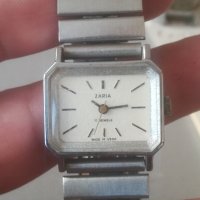 Дамски часовник ZARIA. Made in USSR. Vintage watch. Механичен. ЗАРЯ. СССР , снимка 8 - Дамски - 44196346