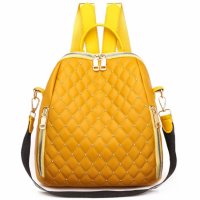 Дамска чанта - раница Ketty Yellow, снимка 2 - Чанти - 39279244