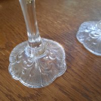 Rosenthal,Burgundi кристални чаши 2 бр., снимка 4 - Колекции - 41644777