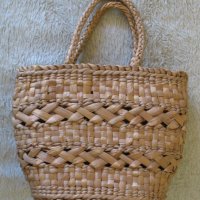 Чанта (кошница) от камъшит, снимка 1 - Чанти - 34663478