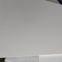Бюро HOMCOM компютърно бюро 110 x 50 x 76 см бяло с 3 забележки, снимка 5 - Бюра - 41408003