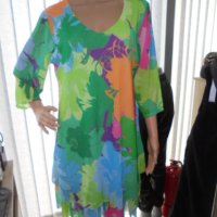 нови рокли  в шест цвята-голям размер, снимка 3 - Рокли - 40316458