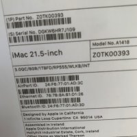 iMac Late 2015 21,5-inch, снимка 6 - За дома - 41361088