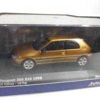 VW Golf Rallye.G60 Syncro-160 hp.Peugeot 306 S16,1998,16Valves-167hp. Solido 1.43. TOP MODELS.!, снимка 4 - Колекции - 39340230
