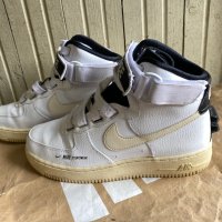 ''Nike Air Force 1 High Utility White Light Cream''оригинални маратонки 38.5 номер, снимка 6 - Маратонки - 41651741