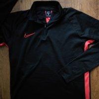 Nike Dry Academy Drill Top - страхотна мъжка блуза КАТО НОВА, снимка 6 - Спортни дрехи, екипи - 35733956