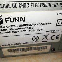 FUNAI HDD RECORDER/VIDEO RECORDER/DVD RECORDER L0806231608, снимка 12 - Плейъри, домашно кино, прожектори - 41043010