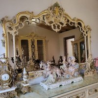 Италианска барокова трапезария 0125, снимка 8 - Маси - 40691895