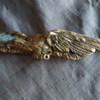 стар бронзов нож за писма, снимка 4 - Антикварни и старинни предмети - 36317848