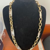 Златен ланец синджир Versace 63,39 гр, снимка 1 - Колиета, медальони, синджири - 41523088