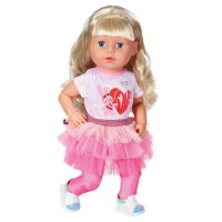 BABY Born - Кукла с дълга коса и аксесоари Sister Style&Play, 43 см Zapf Creation 833018, снимка 5 - Кукли - 42606386