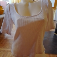 Дамска блузка рипс 💯 процента памук, снимка 1 - Тениски - 44574057