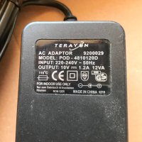 Terayon AC/DC адаптори ( захранвания ) на 10V/1200mA, снимка 1 - Кабели и адаптери - 44231101