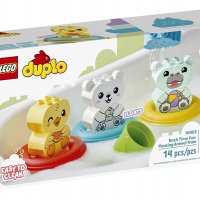 LEGO® DUPLO® 10965 Плаващ влак с животни за баня, снимка 1 - Конструктори - 40107958