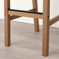 Бар стол Nordviken на Икеа нисък вариант, снимка 3 - Столове - 9399975
