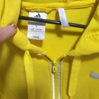 Adidas дамско жълто горнище номер s, снимка 10 - Суичъри - 42047105