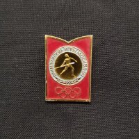 Значка от олимпийските игри 1980г, снимка 1 - Колекции - 40940800