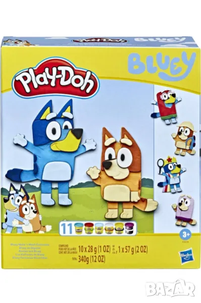 Творчески комплект Play-Doh Блуи и Бинго/ Bluey, снимка 1