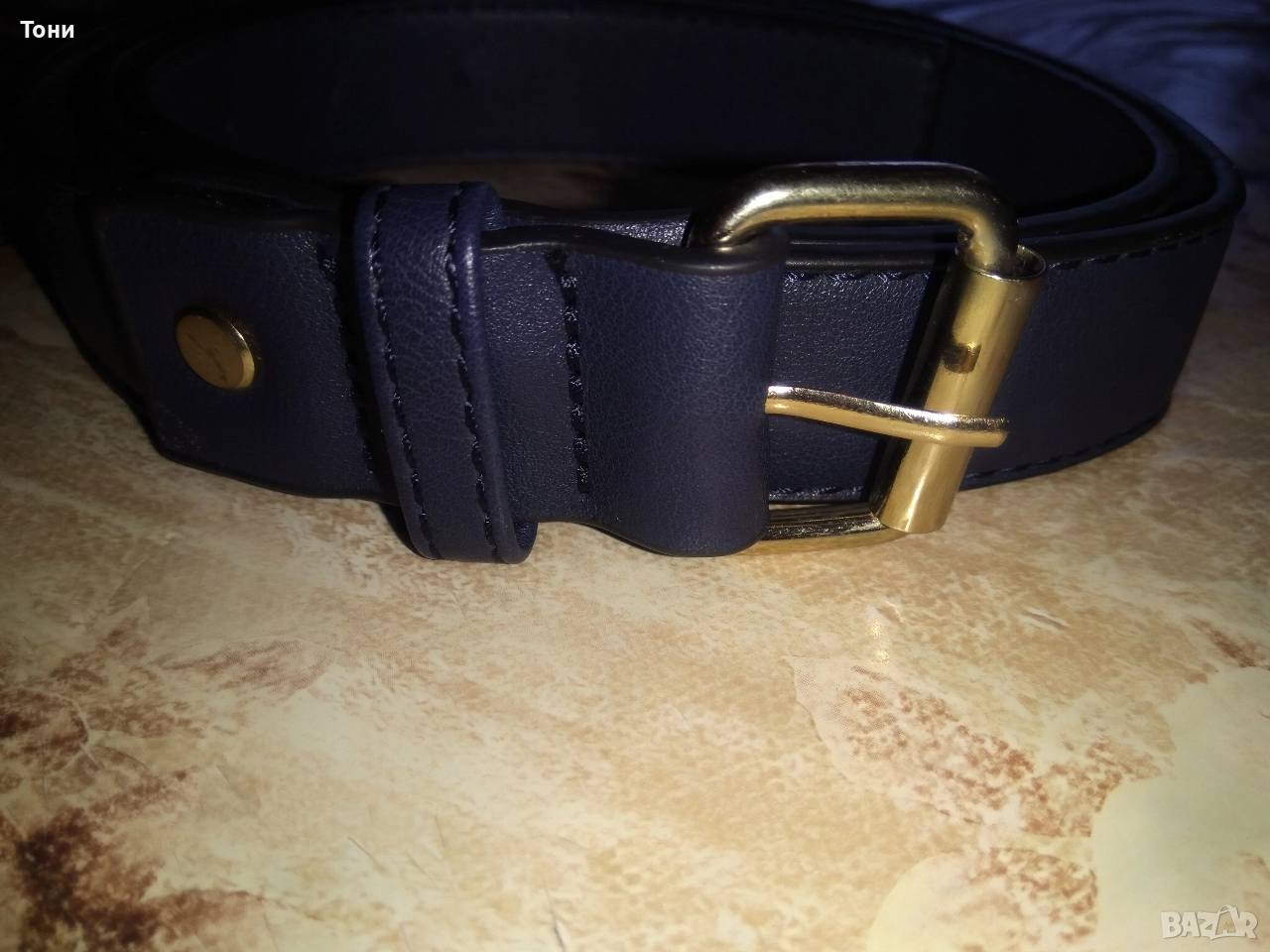 Нов Дамски Стилен Кожен Колан 120см., снимка 1