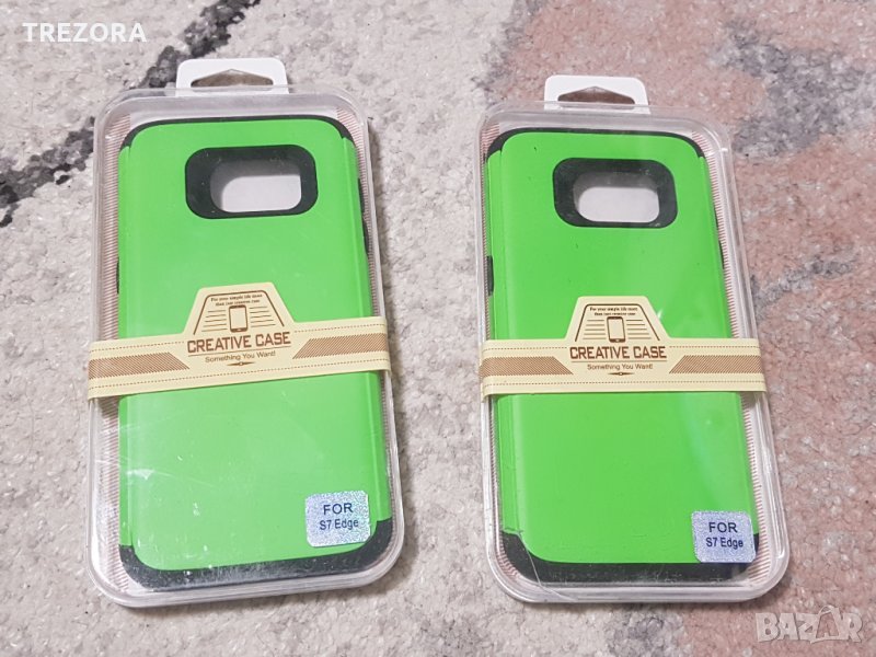Стилни кейсове-силиконови и с твърд гръб  за Samsung S6/S6 Edge/S7 Edge/ Xiaomi Note 9, снимка 1