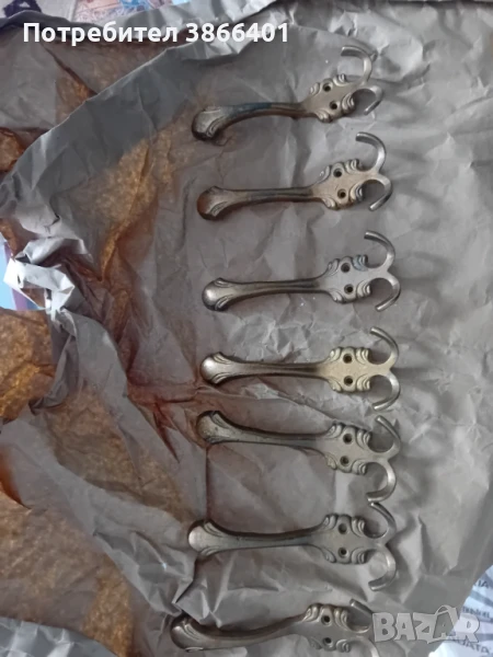 Месингови закчалки , снимка 1