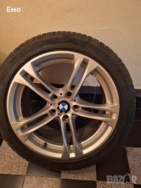Джанти с гуми за бмв ф10/11 М пакет 18, снимка 1