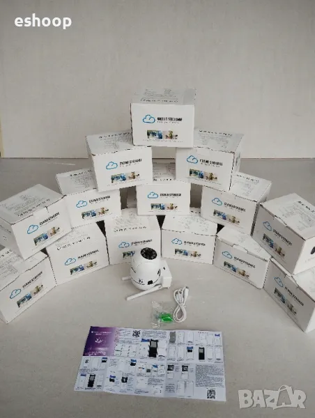 Външна Wi fi камера + 32гб карта и USB адаптер, снимка 1