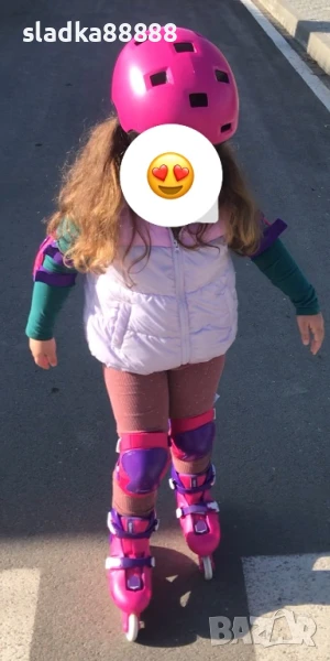 Детски ролери + аксесоари 29-33номер, снимка 1