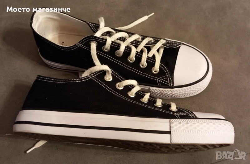 Класически кецове Firefly – черни, № 39, снимка 1