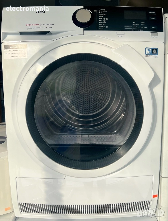 сушилня с термопомпа AEG Lavatherm 8000 Series T8DEG841E 8кг, снимка 1