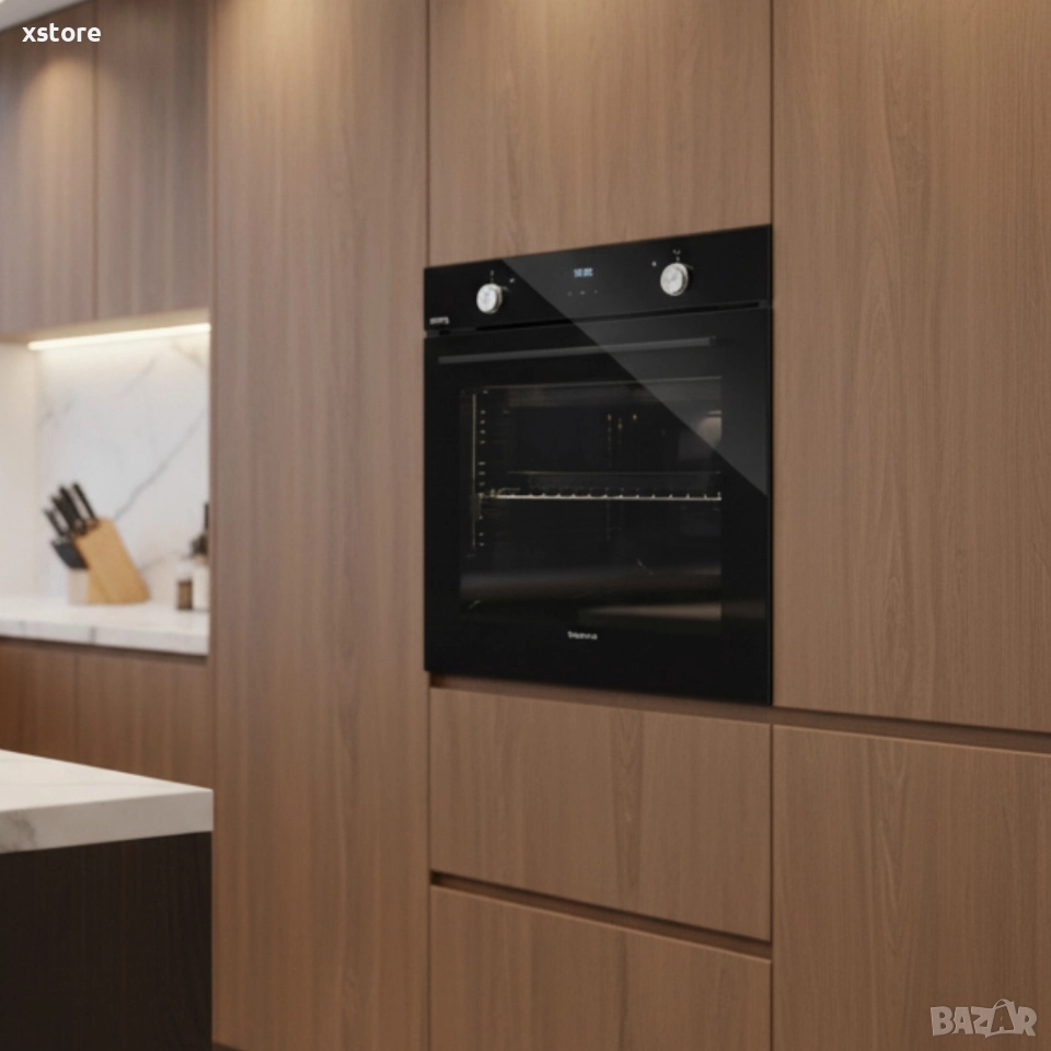 Вградена многофункционална фурна Taurus HM978BKD – 78 л, 3100 W, WaterSteam Clean, клас A, снимка 1