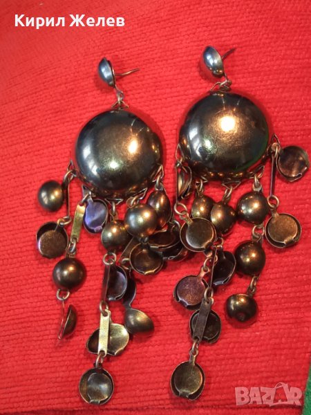 ЗЛАТИСТИ АРТИСТИЧНИ МЕСИНГОВИ ВИНТИДЖ АРТ ОБЕЦИ 38717 , снимка 1