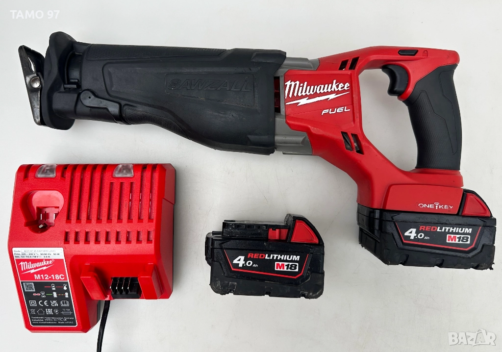 Milwaukee M18 ONESX - Акумулаторен безчетков саблен трион перфектен!, снимка 1