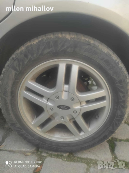 алуминиеви джанти с зимни гуми за форд фокус, снимка 1