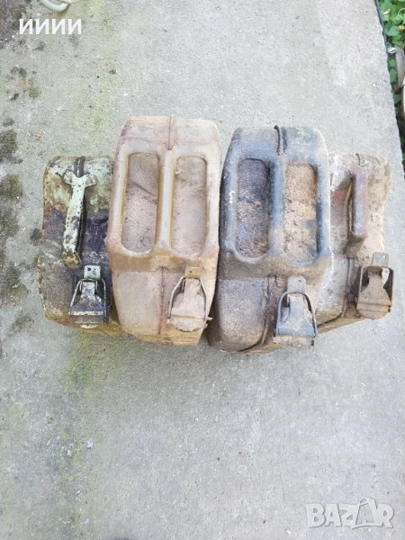 Метална туба за гориво 4 бр, снимка 1