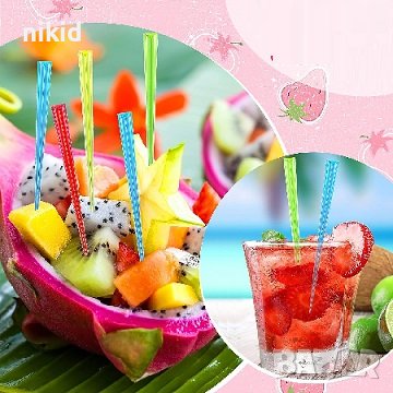 триъгълни пластмасови клечки вилички за хапки шишчета парти кетъринг коктейл коктейли канапе, снимка 1