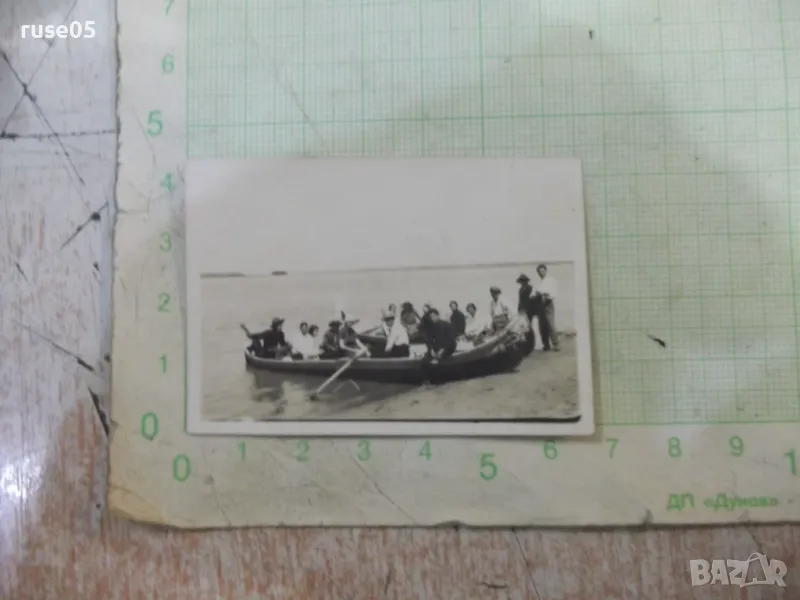 Снимка стара на разходка с лодки, снимка 1