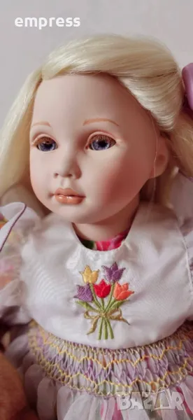 Порцеланова кукла Pauline - Carlote , снимка 1