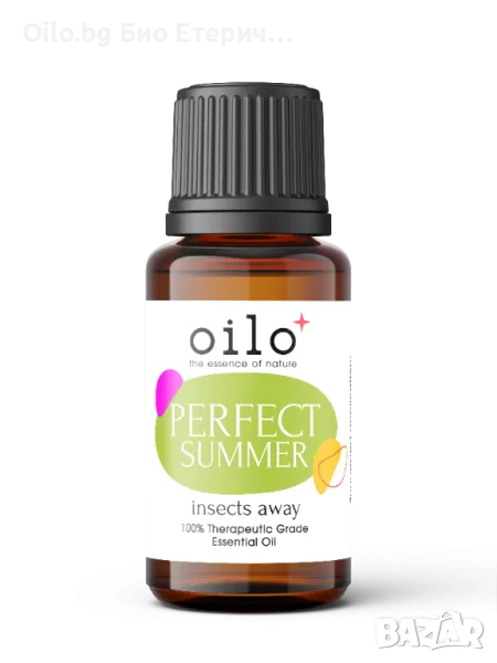 Oilo БИО Етерични масла - Без насекоми- Idyllic Summer oil 5 м, снимка 1