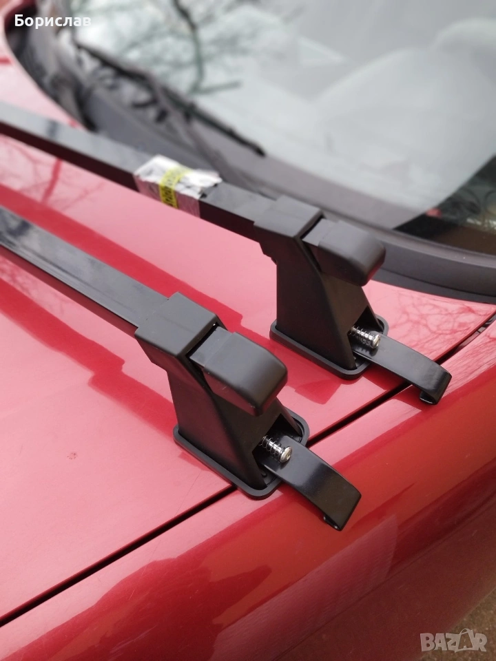 Напречни греди, багажник за автомобил , снимка 1