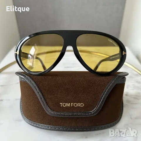 очила с черен обикновен калъф и ув защита tom ford , снимка 1