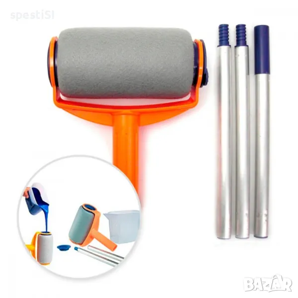 Професионален валяк за боядисване с резервоар, снимка 1