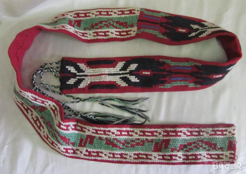 Стар Вълнен Колан за Женска Носия, снимка 1