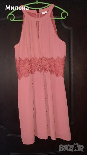 Дамска рокля с дантела Vila 40 - нова, снимка 1