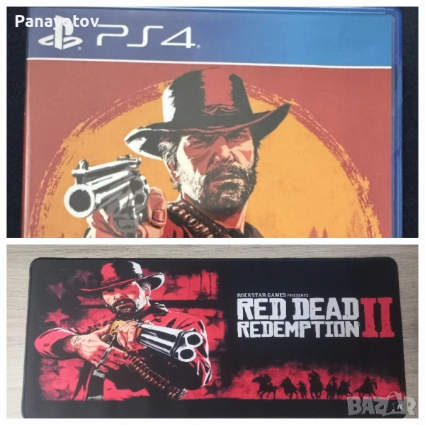 Red dead redemption 2 + подложка PS4 , снимка 1