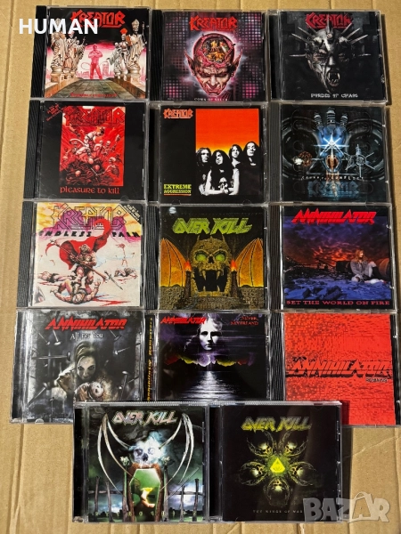 Kreator - Annihilator - Overkill , снимка 1