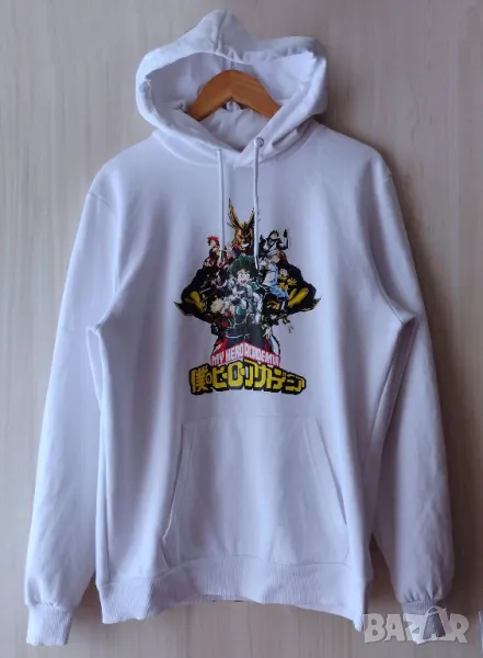 Anime / My Hero Academia - суитчър Аниме с качулка L, снимка 1