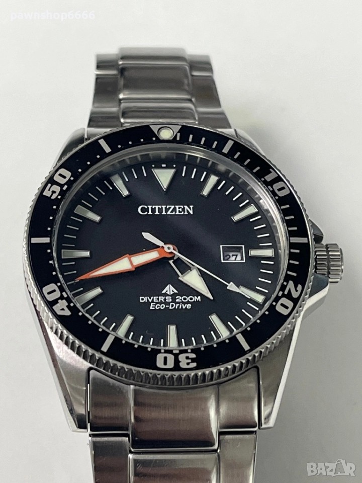 Часовник Citizen Eco Drive Promaster E168-S081491 с каишка от неръждаема стомана, снимка 1