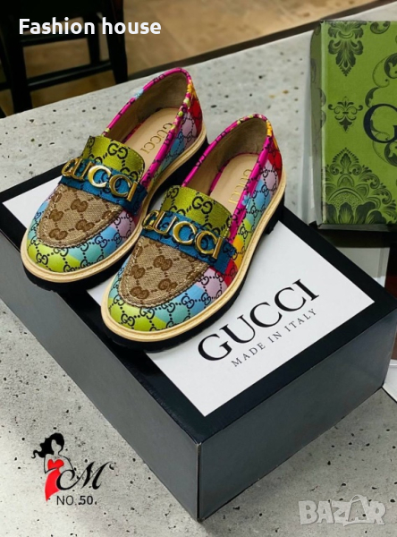 Gucci естествена кожа обувки, снимка 1